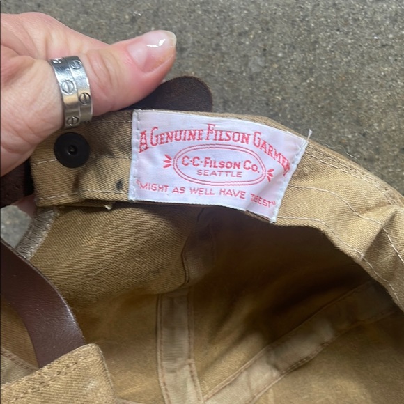 Filson Oil Tin Logo Hat - Picture 2 of 4